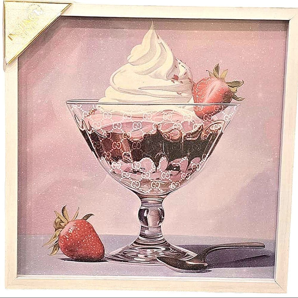 Instinct Style Gucci Sundae Framed Wall Decor
